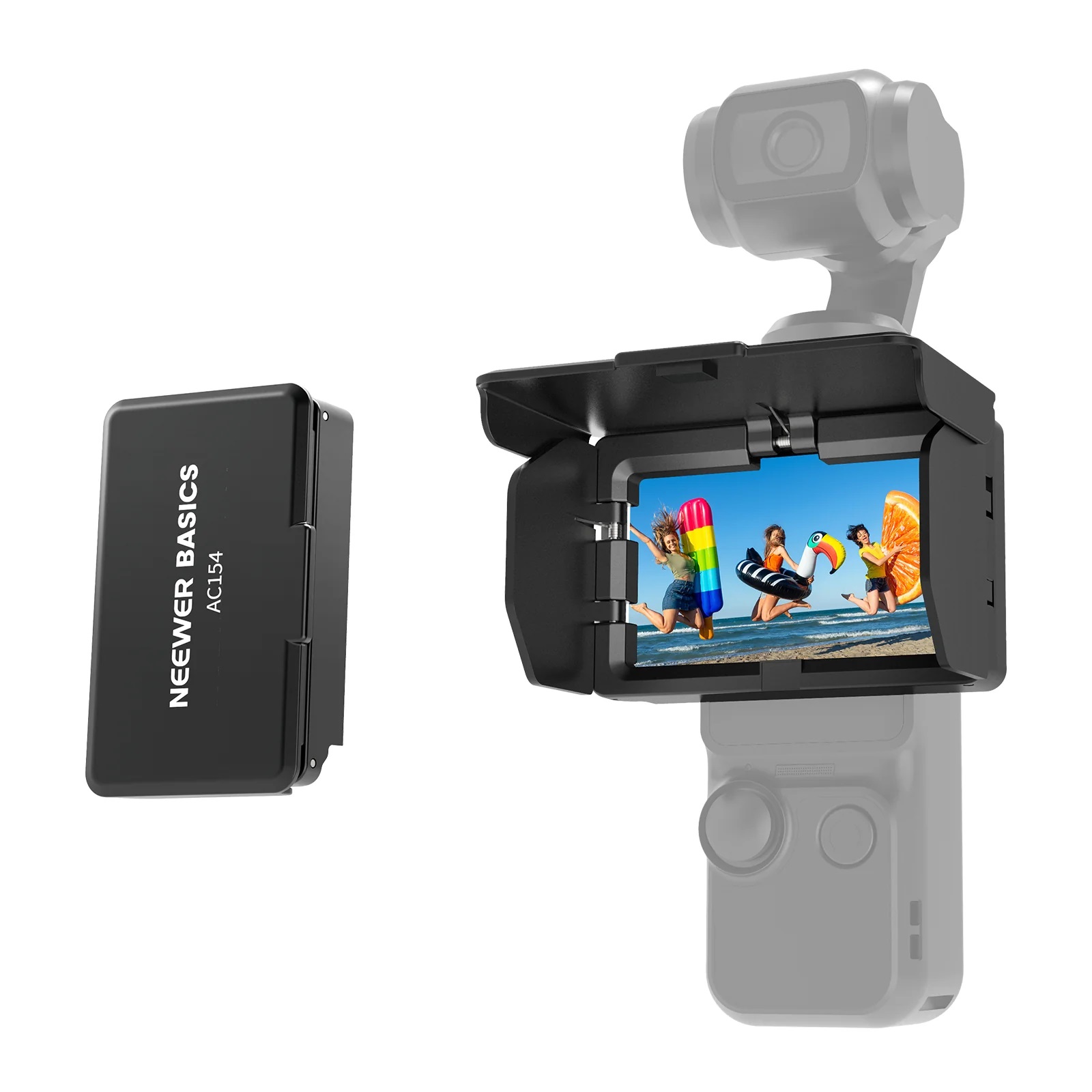 شیدر نیور برای NEEWER AC154 Screen Sunshade For DJI OSMO Pocket 3